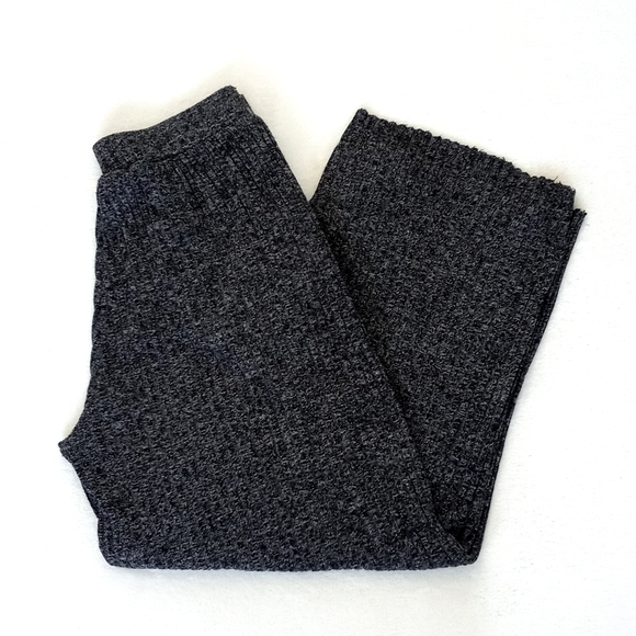 Banana Republic Women's Black White Heathered Knit Rayon Blend Wide Leg Pants XS - Picture 7 of 16